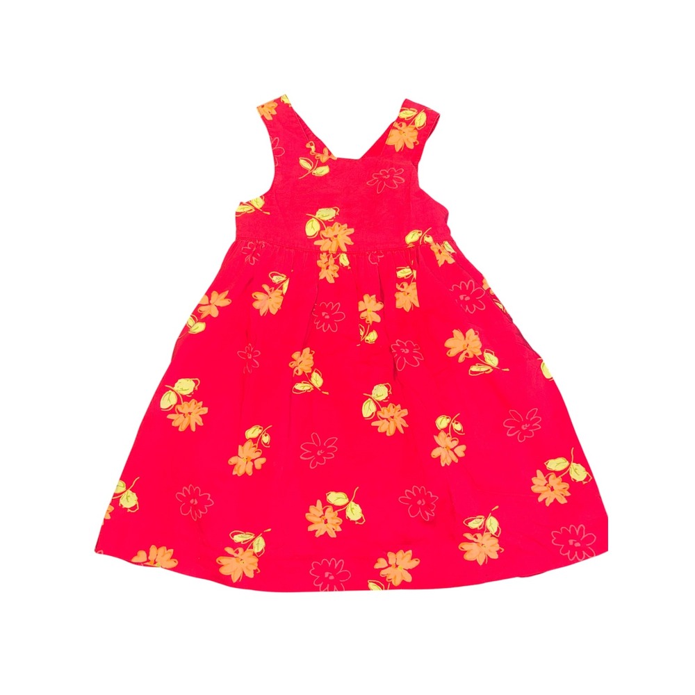 Size 4 Hearts and Flowers VTG Floral dress